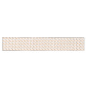 Pastel Bloem Loper 70s Bruine Boho Tafel Vreugde (Horizontaal)