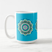 Pastel Bloem Mandala Mok (Links)