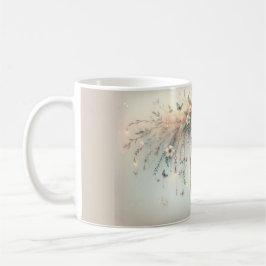 Pastel Bloem Vlinder Droomvanger Koffiemok