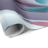 Pastel Bloem Werveling Cadeaupapier (Rol Hoek)