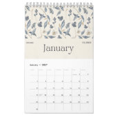 Pastel Bloemen 2025 Wandkalender Kalender (Jan 2027)