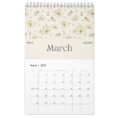 Pastel Bloemen 2025 Wandkalender Kalender (Mar 2027)