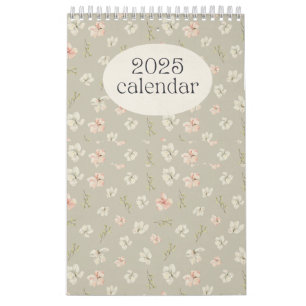 Pastel Bloemen 2025 Wandkalender Kalender