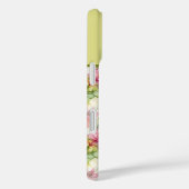Pastel Bloemen Alcohol Inkt Illustratie Monogram Case-Mate iPhone Case (Achterkant / Rechts)