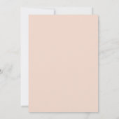 Pastel Bloemen Baby Shower per Post Kaart (Achterkant)