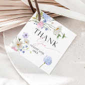 Pastel Bloemen Bedankt Bedankjes Labels