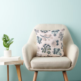 Pastel Bloemen door ontwerp Sierkussen