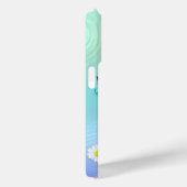 Pastel Bloemen en vlinders Case-Mate iPhone Case (Achterkant / Rechts)