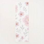 Pastel Bloemen & Foto - Gepersonaliseerde Moederda Yogamat (Achterkant)