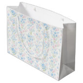 Pastel Bloemen Groot Cadeauzakje (Achterkant Gekanteld)