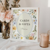 Pastel Bloemen Kaarten en Geschenken Poster