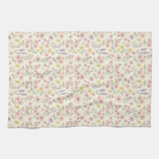 Pastel Bloemen Keuken Handdoeken