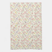 Pastel Bloemen Keuken Handdoeken (Verticaal)