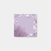 Pastel Bloemen Lijst Post-it® Notes (Voorkant)