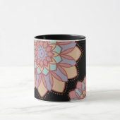 Pastel Bloemen Mandala Mok (Midden)