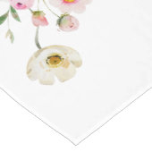 Pastel Bloemen Moederdag Brunch Korte Tafelloper (Hoek)