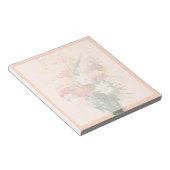 Pastel Bloemen Notitieblok (Schuin)
