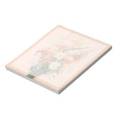 Pastel Bloemen Notitieblok (Linkerzijde)