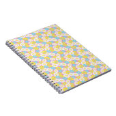 Pastel bloemen notitieboek (Rechterzijde)