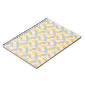 Pastel bloemen notitieboek (Linkerzijde)