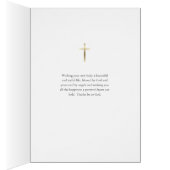 Pastel Bloemen Orthodox Gefeliciteerd Nieuwe Baby (Binnen (Rechts))