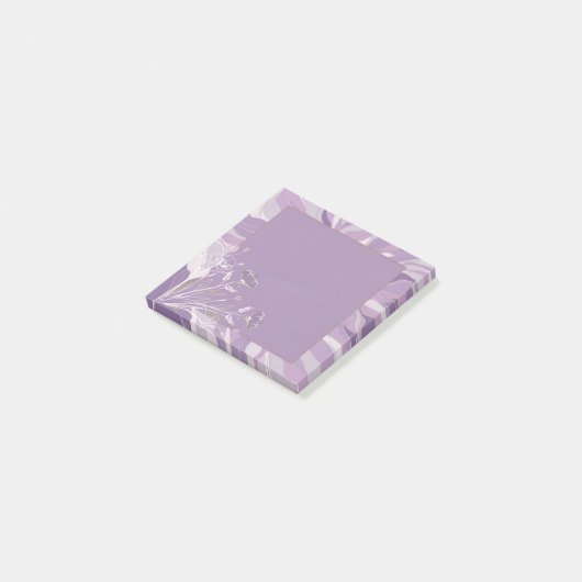Pastel Bloemen Sticky Notes (Schuin)