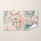 PASTEL BLOEMEN TUIN BADKAMER HANDDOEK SET (Handdoek)