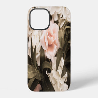 Pastel Bloemen Vintage: Tijdloze Elegantie iPhone 12 Hoesje