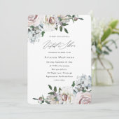  Pastel Bloemen Vrijgezellenfeest Kaart (Staand voorkant)