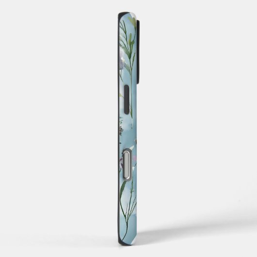 Pastel Bloemen Waterverf Case-Mate iPhone Case (Achterkant / Rechts)