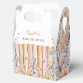 Pastel Bloemenboek Thema Baby shower Bedankdoosjes (Geopend)