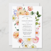  pastel bloemenbruiloft