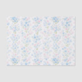 Pastel Bloemendecoupe Papier Tissue Paper (Voorkant)
