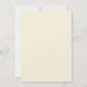 Pastel Bloemendroom Bruiloft Kaart (Achterkant)