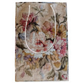 Pastel Bloemengeborduurde Fotografie Medium Cadeauzakje (Voorkant)