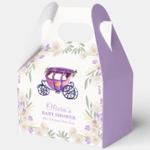 Pastel Bloemenkroon Prinsessenkoets Meisje Baby Sh