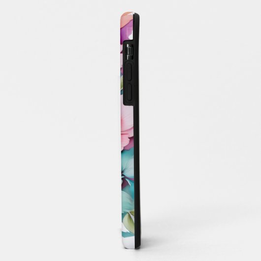 Pastel Bloemenkunst Case-Mate iPhone Case (Achterkant/links)