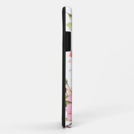 Pastel Bloemenkunst Case-Mate iPhone Case (Achterkant/rechts)