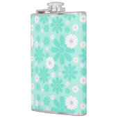 Pastel Bloemenpatroon MINT Heupfles (Links)