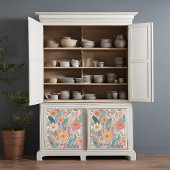 Pastel Bloementuin Decoupage Tissuepapier