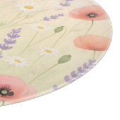 Pastel Bloemenweide Zachte Bloei Snijplank (Hoek)