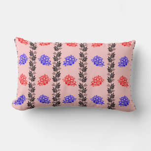 "Pastel Bloemenzuil kussen" Kussen