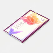  pastel bloemig post-it® notes (Schuin)