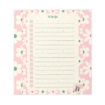 Pastel Bloemige Takenlijst Planner Ontwerp