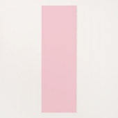 Pastel Bloemige Waterverf Naam Monogram Yogamat (Achterkant)