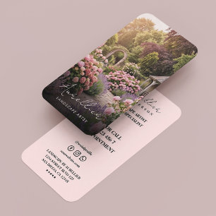 Pastel Bloemist Tuin Specialist Landschaps Kunsten Visitekaartje