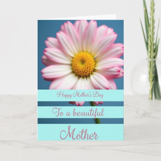 Pastel Bloemkaart Kaart (Voorkant)