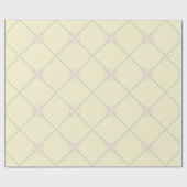 Pastel Bloemmotief Cadeaupapier (Vlak)