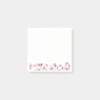 Pastel Bloemmotief Post-it® Notes
