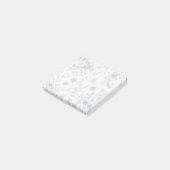 pastel bloemmotief post-it® notes (Schuin)